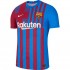Camisola FC Barcelona Equipamento Primeiro 2021-2022 Manga Curta